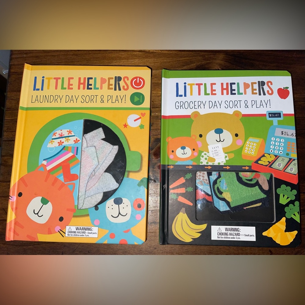 Little Helpers Usborne Children's Books Set of 2